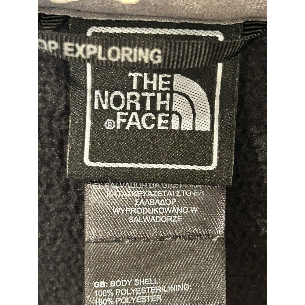 The North Face Fleece Jacket Womens Medium Black Full‎ Zip Outdoor Hiking Warm - Picture 3 of 7